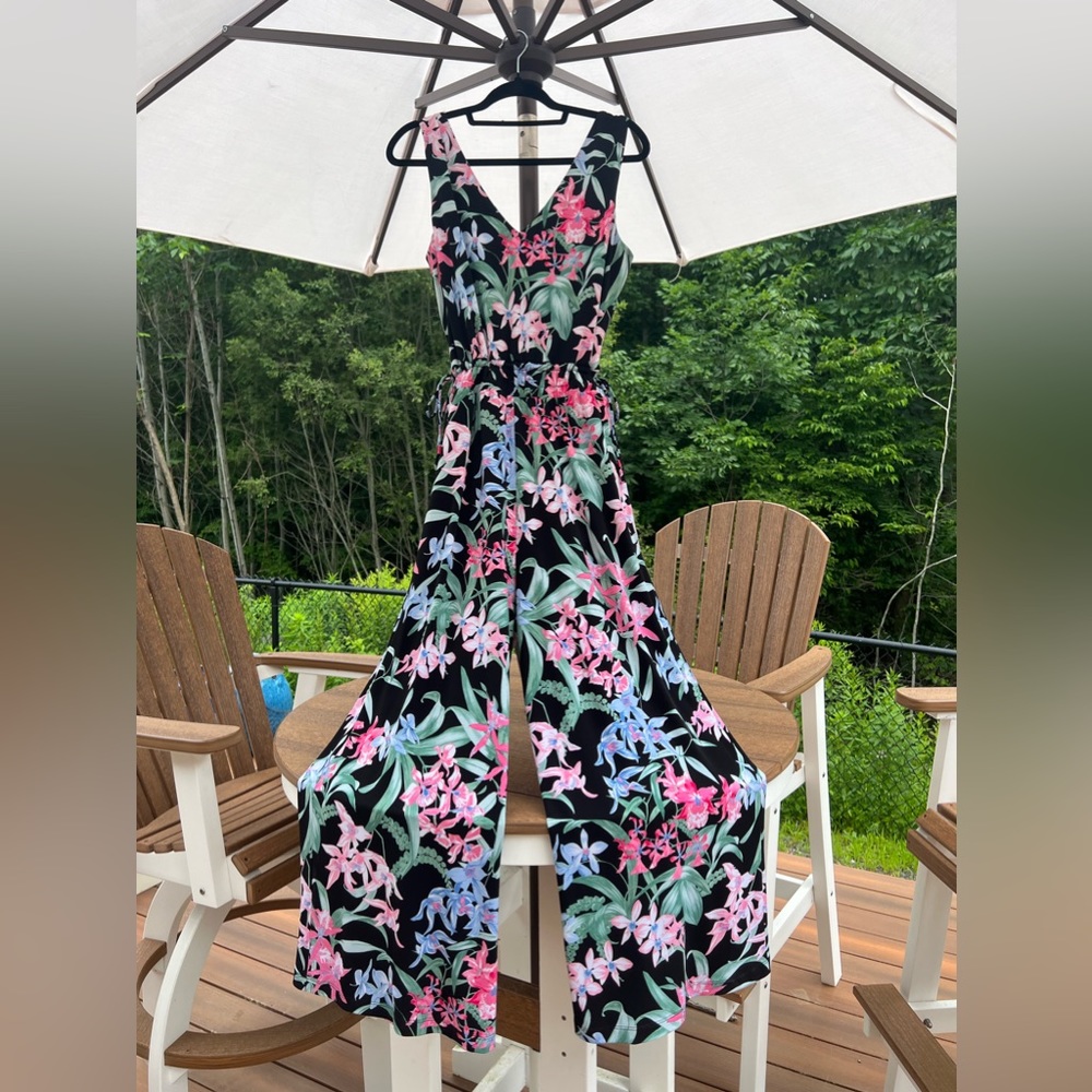 Tommy Bahama Orchid Isle Cropped Jumpsuit